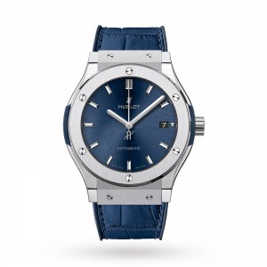 hublot classic fusion Hommes bleu 45mm montre