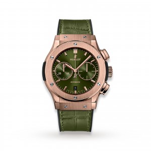 hublot classic fusion Hommes 45mm vert montre