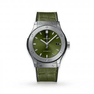 hublot classic fusion Hommes 45mm vert montre