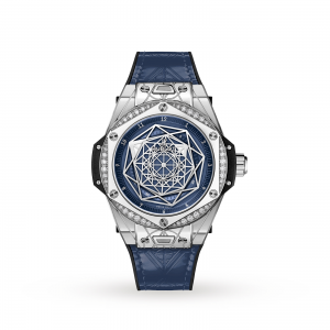 hublot big bang dames bleu 39mm montre