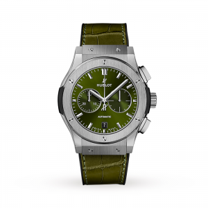 hublot classic fusion Hommes 42mm vert montre