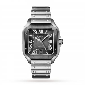cartier santos Hommes gris 40mm montre