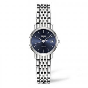 Longines élégante dames bleu 25,5 mm montre