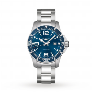 longines hydroconquest Hommes bleu 44mm montre