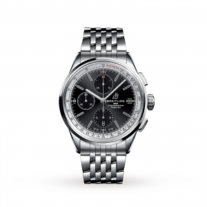 Breitling Premier montre homme noir 42 mm