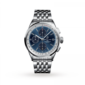 Breitling Premier montre homme bleu 42 mm