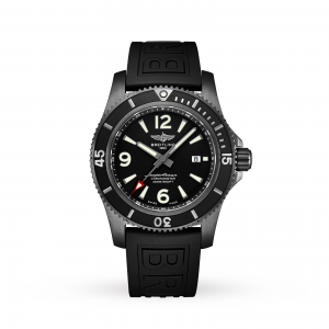 breitling superocean Hommes noir 46mm montre