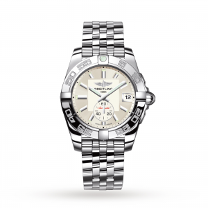 Breitling Galactic Mesdames argent montre 36 mm