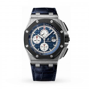 audemars piguet royal oak offshore homme bleu 44mm montre