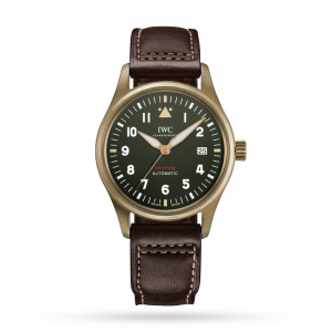 iwc pilot Hommes vert 39mm montre