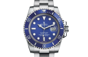 Rolex Submariner Oyster 40 mm or blanc 116619lb-0001