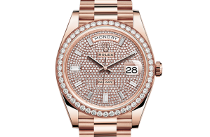 Rolex Day-Date Oyster 40 mm or Everose et diamants 228345rbr-0002
