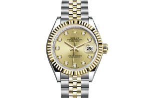 Rolex Lady-Datejust Oyster 28 mm Oystersteel et or jaune 279173-0011