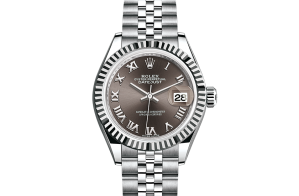 Rolex Lady-Datejust Oyster 28 mm Oystersteel et or blanc 279174-0013